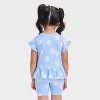 Toddler Girls' Ribbed Top - Cat & Jack™ - 2 of 3