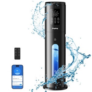 7L Cool Mist Humidifier - 2.5Gal with App & Remote, 500 sq. ft, 4 Mist Levels, LED Light, Quiet for Bedroom, Black - 1 of 4
