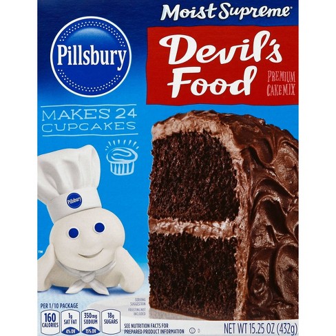 Pillsbury Moist Supreme Devil S Food Cake Mix 15 25oz Target