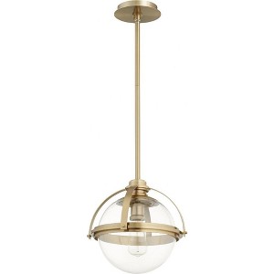 Quorum Lighting Meridian 1 - Light Pendant in  Aged Brass - 1 of 1