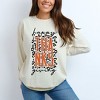 Simply Sage Market Women's Happy Thanksiving Orange Leopard Long Sleeve Garment Dyed Tee - 2 of 4