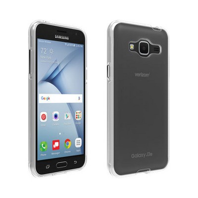 Verizon Shell Case for Samsung Galaxy J3 V - Clear
