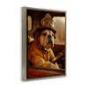 Stupell Industries Rustic Bulldog Fireman, 31" x 25" - 3 of 4