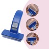 Unique Bargains Pets Grooming Brush 5.91"x3.94" Blue 1 Pc - 2 of 4