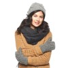Trinitas Faux Shearling Lined Infinity Scarf_Nirvanna Designs - 3 of 4