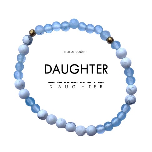 Morse Code Bracelet Mother Daughter, Morse Code Bracelet Women, Mother  Daughter Bracelet Set for 2, Mother Daughter Bracelets for 2 