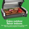 Hamilton Beach Electric Indoor Searing Grill 25363: Smokeless Aluminum Cooking Surface, Dishwasher-Safe Parts, 1200W - 2 of 4