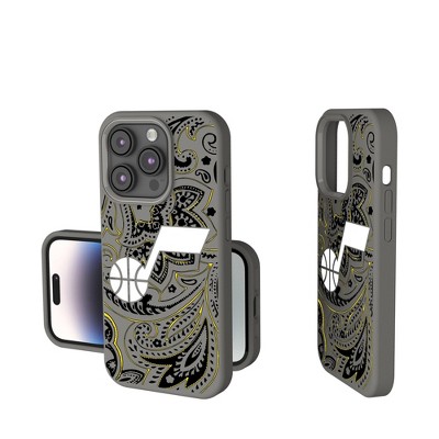 Keyscaper NBA Paisley Soft Touch Cell Phone Case for iPhone 14 Pro