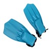 Swim Central 11.25" Florescent Blue Dolphin Recreational Swim Fins - 2 of 3