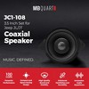 MB Quart 3.5” Coaxial Speaker Set for Jeep Wrangler JL/Gladiator JT, Front Dash or Rear Soundbar Upgrade, Direct Fit Car Audio with OEM Wiring, Black - 2 of 4