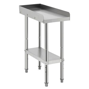 Stainless Steel Equipment Stand with Adjustable Undershelf, NSF Commercial Heavy Duty Work Table & Grill Stand Table for Home and Hotel Kitchen - 1 of 4