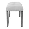 Dexmalle Upholstered Tufted Bench,Living Room&Entryway - 4 of 4