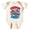 The Juniper Shop Freedom Is Sweet Baby Short Sleeve Bodysuit - 2 of 4