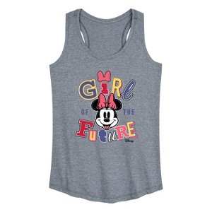 Women's - Disney - Minnie Mouse Graphic Racerback Tank - 1 of 4