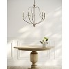 Generation Lighting Nadia 5 Lights Distressed White Wood Chandelier - 2 of 3