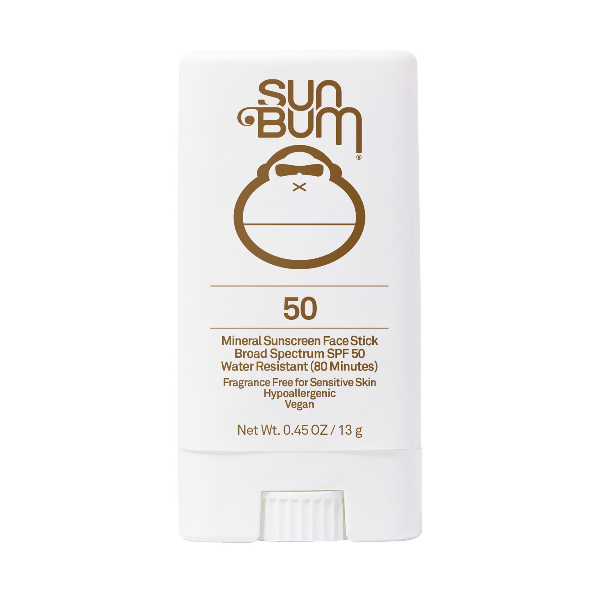Sun Bum Mineral Face Stick Sunscreen - SPF 50 - 0.53oz