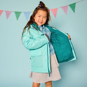Kids Water Resistant Insulated 3 in 1 Jacket - 1 of 4