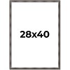 PosterPalooza | Shadow Box 1.75" Deep Brown Picture Frame - UV Acrylic, Foam Board Backing, Hanging Hardware - 2 of 4