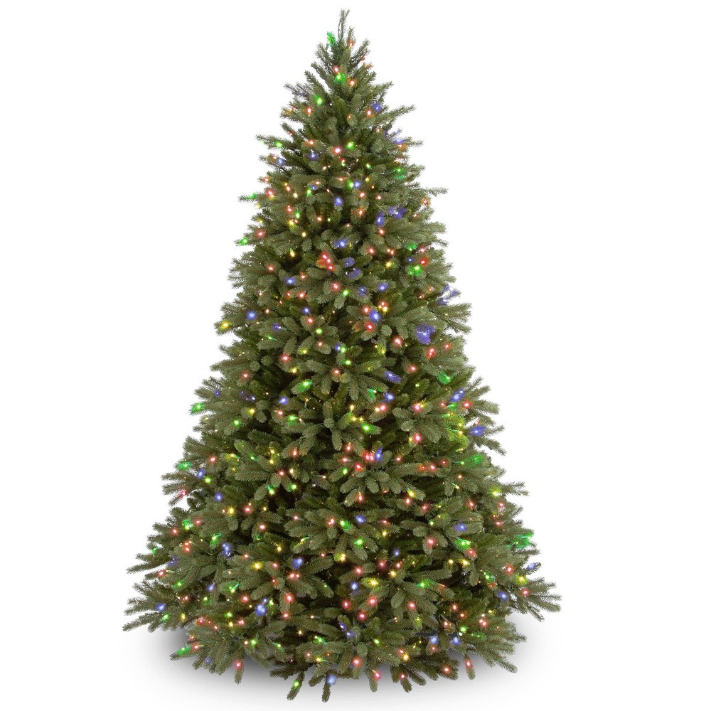 National Tree Company Full 6.5ft Jersey Frasier Fir Artificial Tree 800ct Multicolored, Green