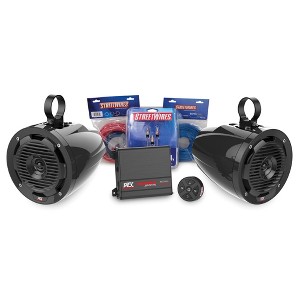 MTX Audio BORVKIT1 Universal UTV 2 Speaker Package With Bluetooth Controller - 1 of 4