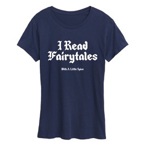 Women's - Instant Message - Read Spice Fairytales Short Sleeve Graphic T-Shirt - 1 of 4