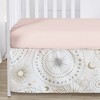 Sweet Jojo Designs Girl Baby Crib Bedding Set - Celestial Pink, Grey and Gold 4pc - image 4 of 4