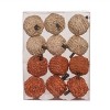 Transpac Natural Fiber 10.5 in. Multicolor Harvest Rattan Braided Pumpkin Set of 12 In Crate - 2 of 4