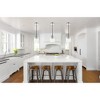 Elegant Lighting Wiley Collection Flush Mount D10in H8in Lt:4 Chrome Finish - 2 of 4