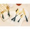 REGALWOVEN Stainless Steel Mirror Polished Flatware Set with Supporting Shelf Silverware Set 24 Pieces - 4 of 4