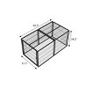 Dog Kennel with Enclosed Top and Secure Door Lock, High-Quality Iron Pet Cage for Small and Medium-Sized Dogs – The Pop Home - 4 of 4