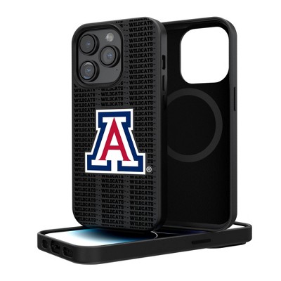 Keyscaper NCAA Text Backdrop MagSafe Compatible Cell Phone Case for iPhone 15 Pro Max