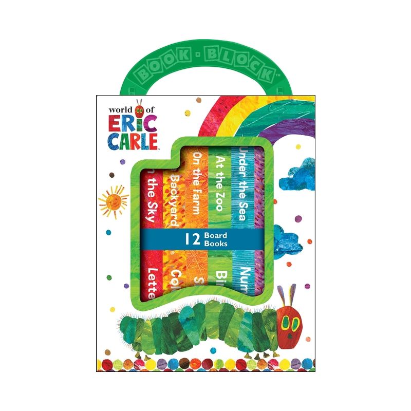 World of Eric Carle My First Library 12 Board Book Block Set - by Phoenix (Board Book), 1 of 21