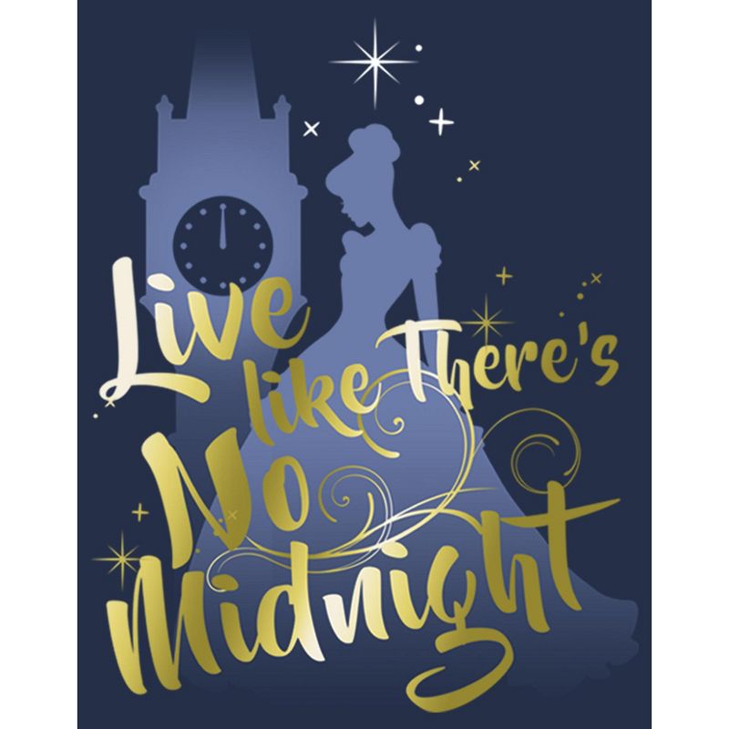 Men's Cinderella Live Like There's No Midnight T-Shirt, 2 of 4