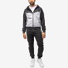 CULTURA Men's Zip Up Hoodie Track Suit - 3 of 4