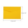 Unique Bargains Blank Paper Mini Vintage DIY Greeting Card Envelope 48 Pcs - 2 of 4