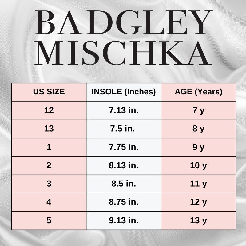Badgley Mischka Girls Dress Heels. (Little Kids/ Big Kids)., 5 of 6