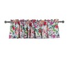 Barefoot Bungalow Blossom Window Valance With 2" header 3" rod pocket - 84x19", Multicolor - 2 of 4