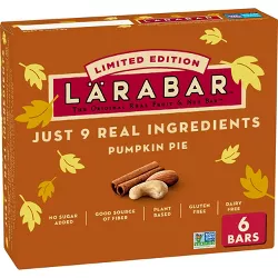 Larabar Pumpkin Pie Nutrition Bar - 9.6oz/6ct