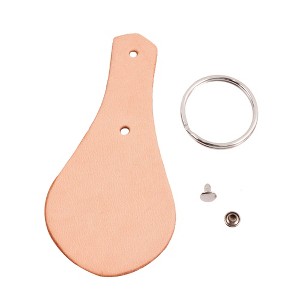 ReaLeather Leather Key Fob Kit, Pack of 24 - 1 of 4