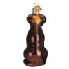 Old World Christmas Blown Glass Ornament for Christmas Tree, Chocolate Labrador - 4 of 4