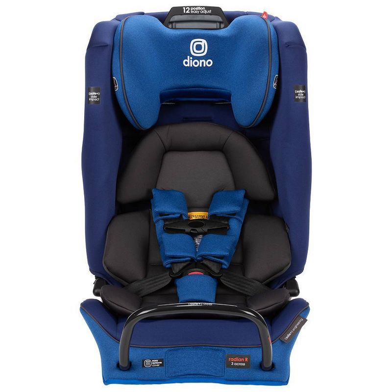 Diono Radian 3RXT Safe + Latch Convertible Car Seat - Sky Blue, 6 of 11