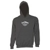 Mens Jack Daniels Charcoal Bottle Label Hoodie - 2 of 4