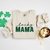 Simply Sage Market Women's Graphic Sweatshirt Lucky Mama Buffalo Plaid - 3 of 3
