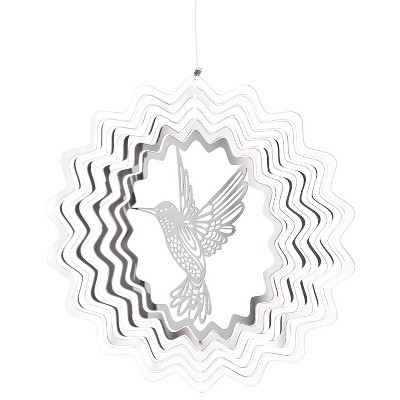 Woodstock Wind Chimes Woodstock Rainbow Makers Collection  Woodstock Shimmers  Nature 5" Silver Wind Shimmer SHNDR