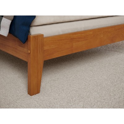 Richmond Full Light Toffee Solid Wood Mission Bed Frame
