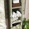 64" Tall Bathroom Storage Cabinet for Small Space, Floor Standing Cabinet for Living Room Bathroom Home Office Kitchen - 4 of 4