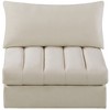Meridian Furniture,Jacob Velvet Armless - 4 of 4