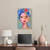 Art Remedy Violeta s Hair with Flowers Beach Life Inspired Wall Art Framed - 2 of 4