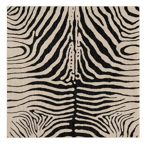 Zebra Stripe Woven Rug - Threshold™ - 1 of 4