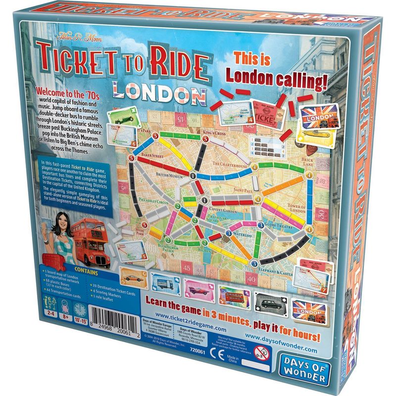 Ticket to Ride Game: London, 3 of 7